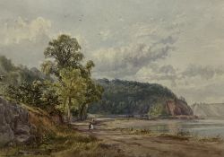 Arthur Wilde Parsons (British 1854-1931): 'Avon Gorge' Bristol