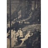 After Frank Brangwyn (British 1867-1956): 'The Mine'