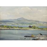 William Miles Johnston (Scottish 1893-1974): Kirkcudbright Sunny Day