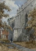William James Boddy (British 1831-1911): 'Holy Trinity Church' Goodramgate York
