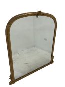 Large 19th century gilt framed mirror