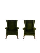 Parker Knoll - Pair of 20th century wingback armchairs