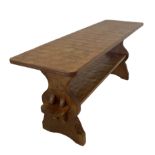 'Gnomeman' oak coffee table