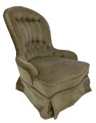 Victorian nursing chair