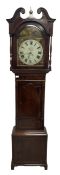 A Victorian 30hr mahogany cased longcase clock c1860