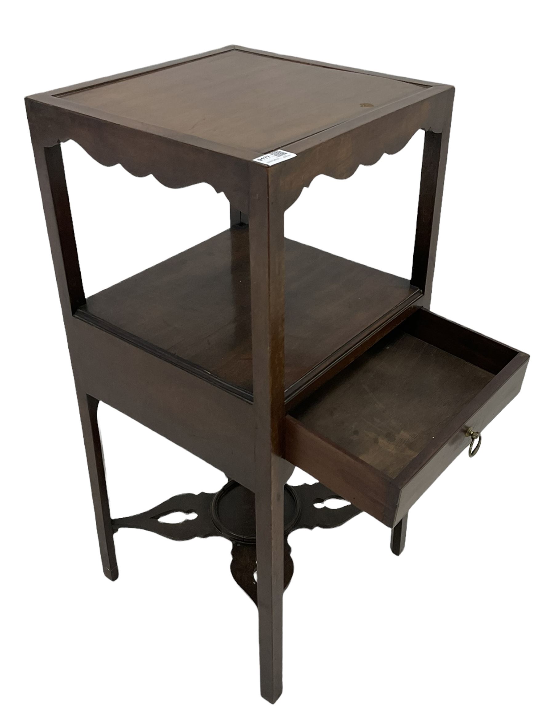 Mahogany wash stand - Image 2 of 2