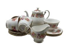 Colclough tea set for four