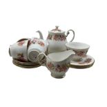 Colclough tea set for four