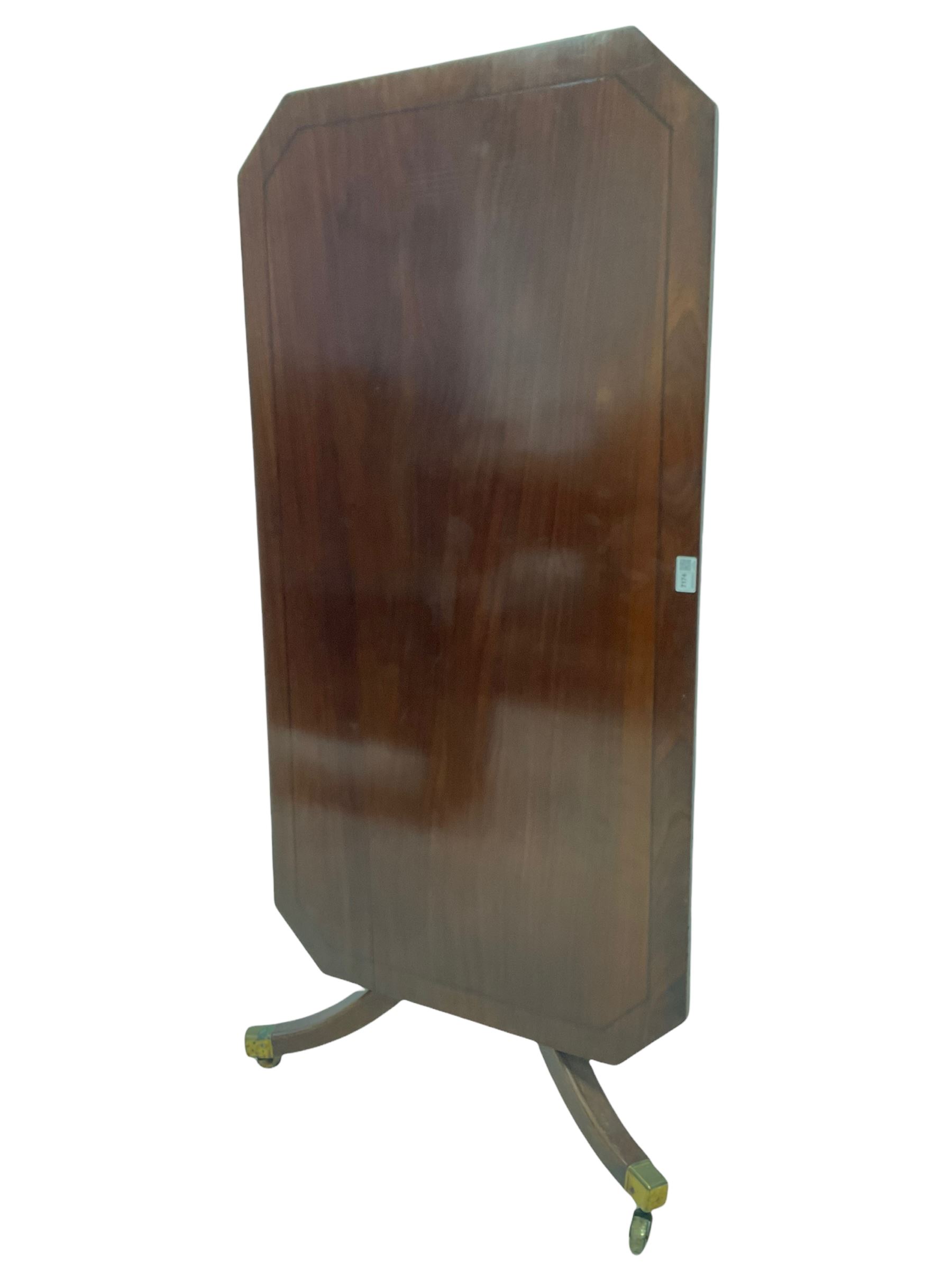 Regency style mahogany tilt-top table - Image 4 of 5