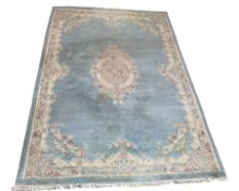 Chinese washed woollen rug