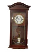 20th century chiming wall clock