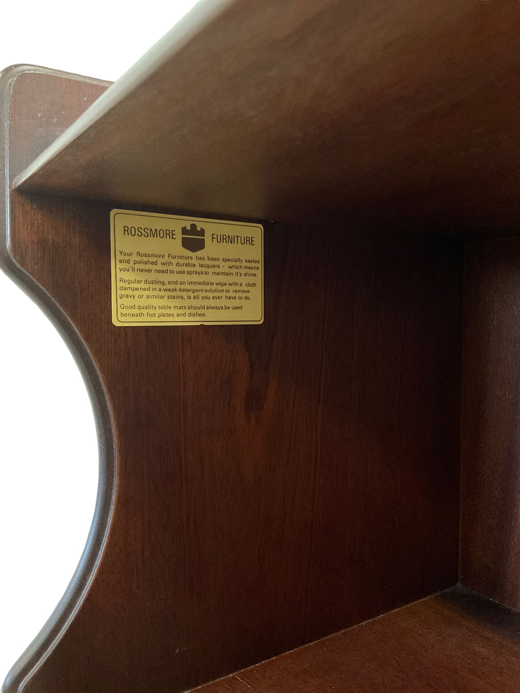 Rossmore mahogany bookcase - Image 2 of 3