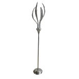 Diyas Llamas Chrome 6 Light Halogen Floor Lamp