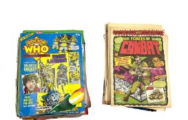Quantity of comics comprising 'Xanadu' 1980 issue: 17; 'Forces in Combat' 1980 issues: 1-9; together