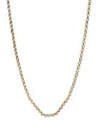Early 20th century gold cable link necklace