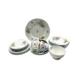 Shelley 'Wild Flowers' pattern part tea set with cups