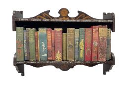 Early 20th century hanging bookshelf