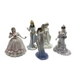 Coalport limited edition figures to include