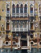 Jonathan Pike (British 1949-): 'Palazzo Barbaro'