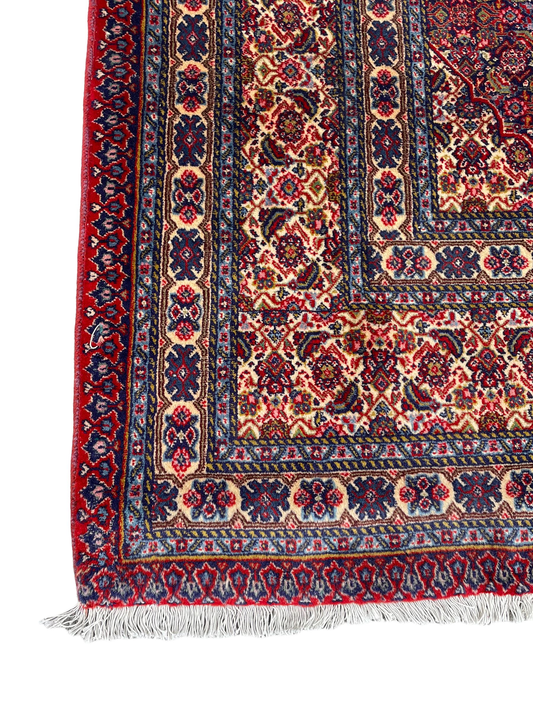 Fine Persian Bijar rug - Image 3 of 10
