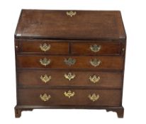 George III oak bureau