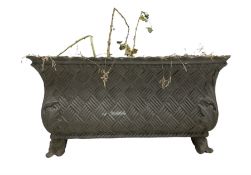 French style composite garden trough