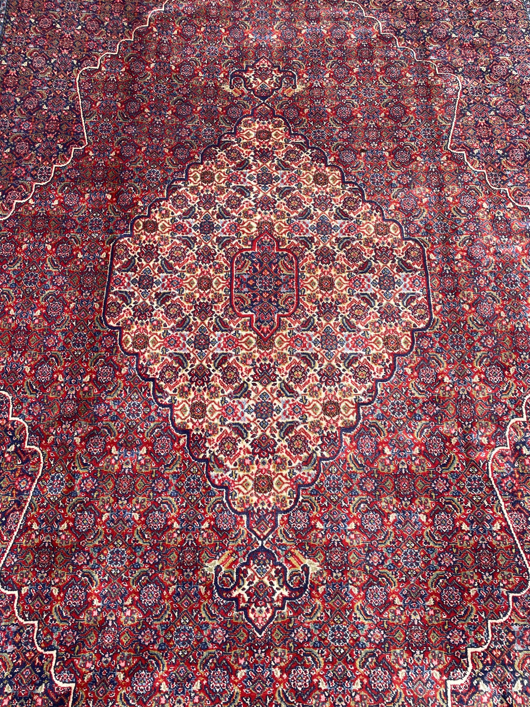 Fine Persian Bijar rug - Image 8 of 10