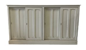 Painted side cabinet