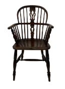 19th century low back Windsor chair