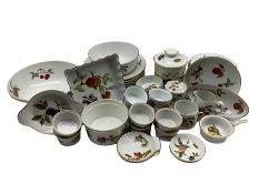 Comprehensive Royal Worcester Evesham