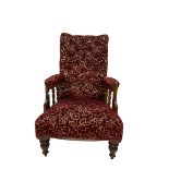 Victorian style armchair