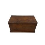 Mahogany blanket box