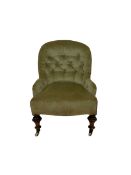 Victorian nursing chair