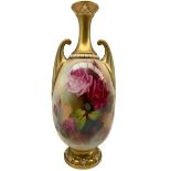 Early 20th century Royal Worcester vase by Harry Martin