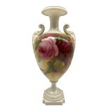 Early 20th century Royal Worcester vase by Sedgley