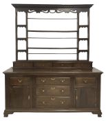 George III oak dresser