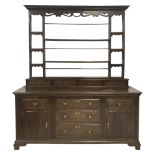 George III oak dresser