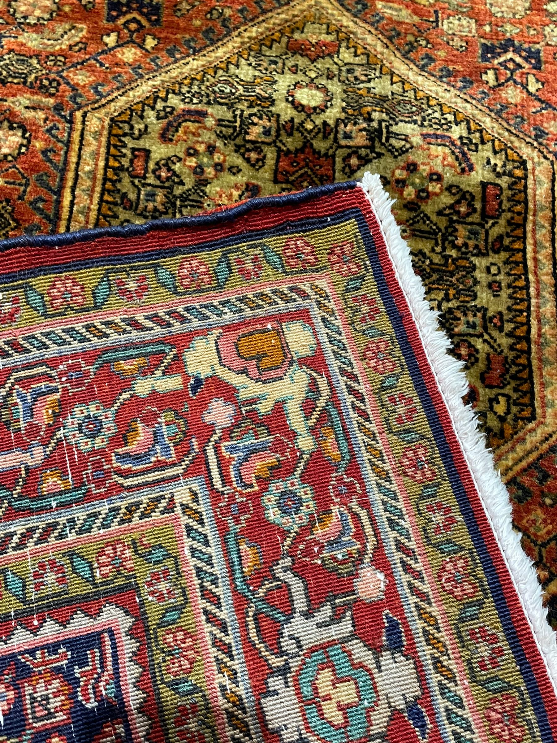 Persian Herati red ground rug - Image 4 of 5