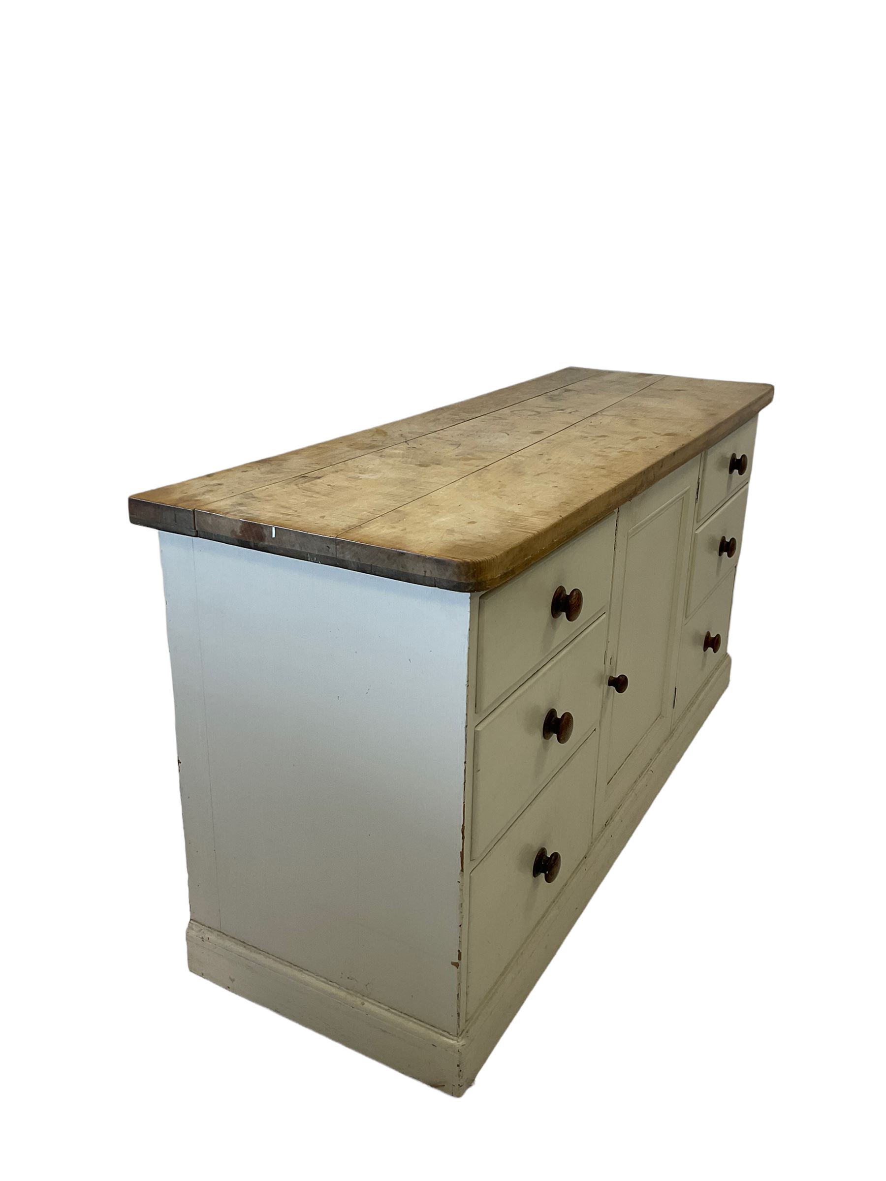 Victorian dresser base - Image 4 of 9