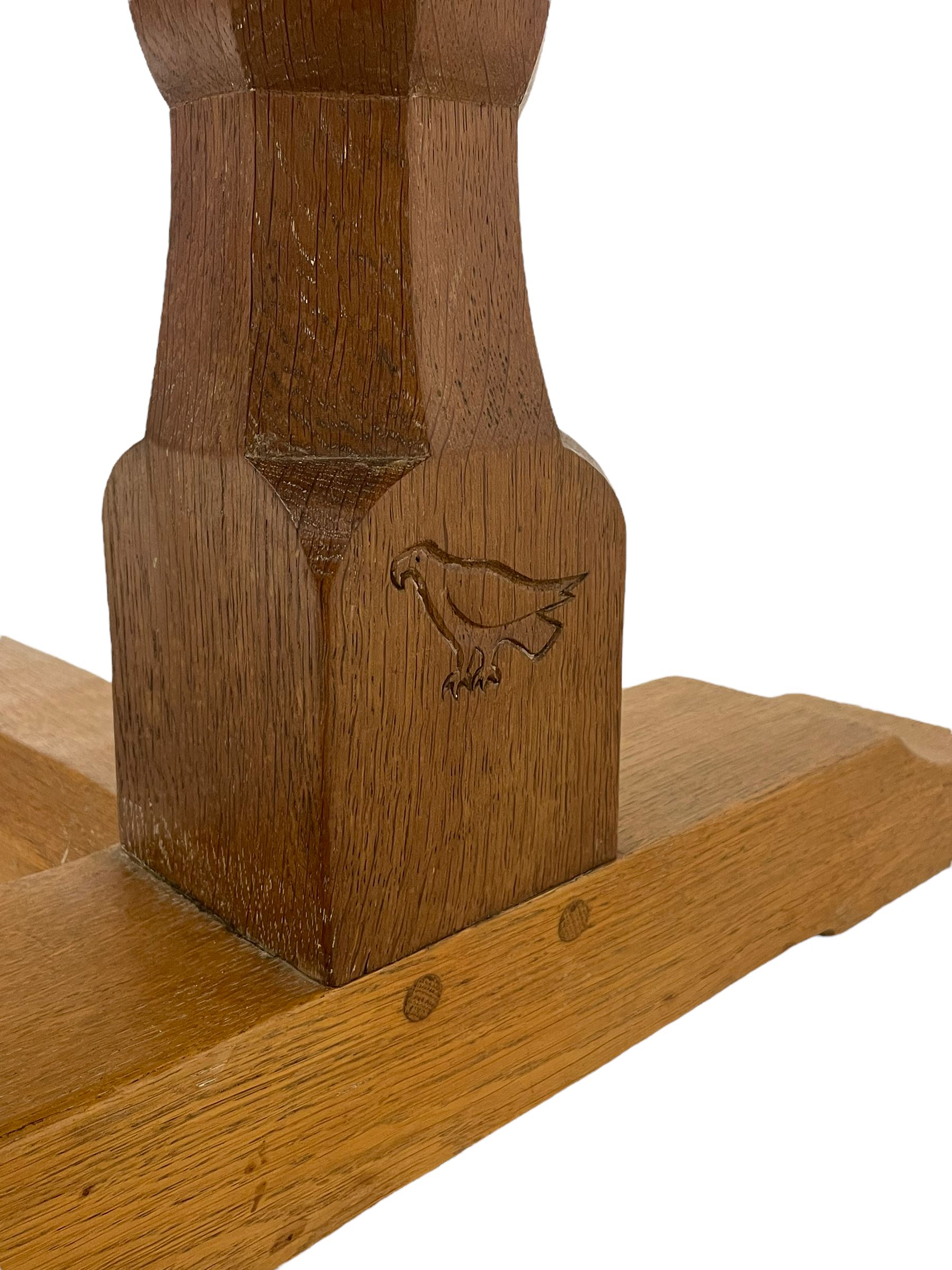 Eagleman - oak dining table - Image 9 of 9