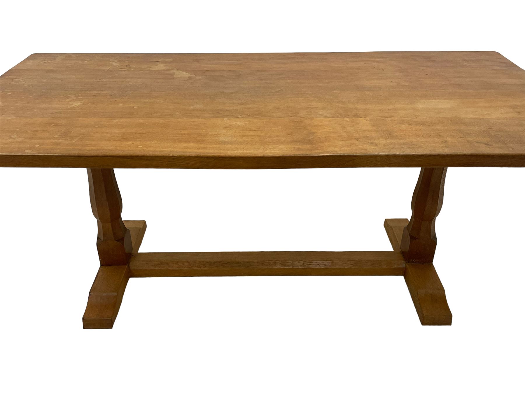 Eagleman - oak dining table - Image 2 of 9