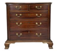 Georgian style mahogany chest