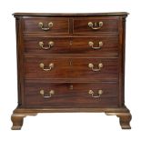 Georgian style mahogany chest