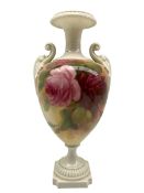 Early 20th century Royal Worcester vase by Sedgley