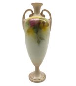 Mid 20th century Royal Worcester vase by Mildred Hunt