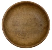 Mouseman - oak fruit bowl