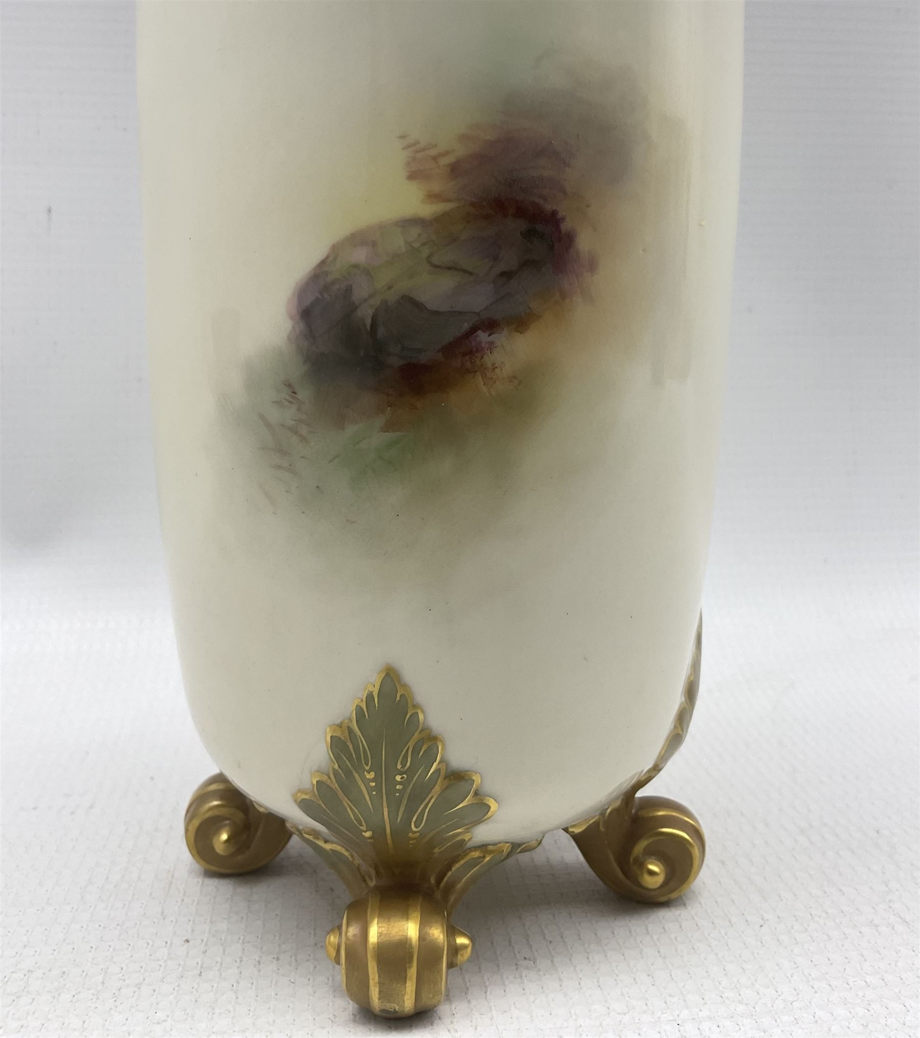 Early 20th century Royal Worcester vase decorated by Harry Davis - Image 3 of 5