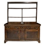 Georgian oak dresser