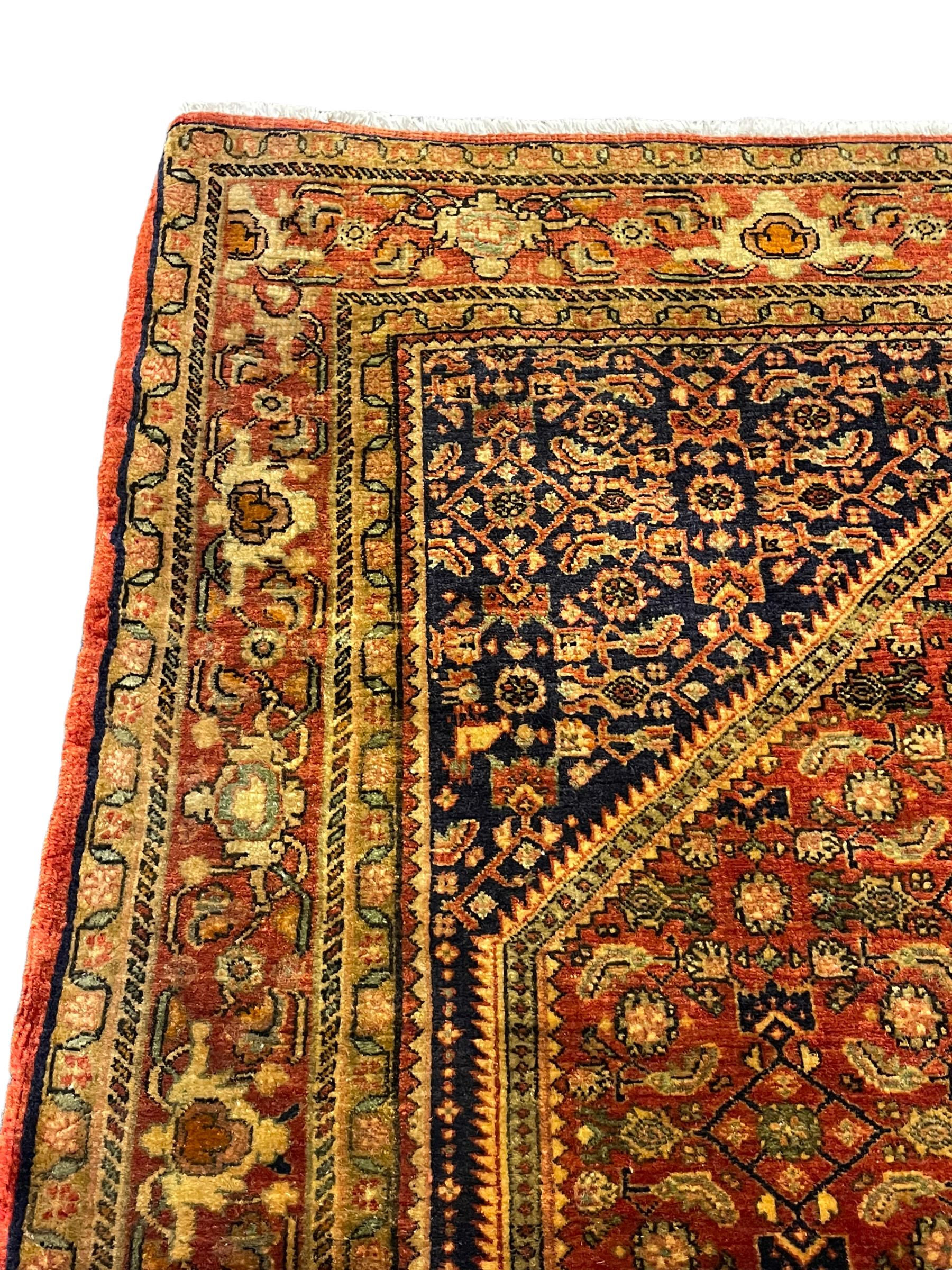 Persian Herati red ground rug - Image 5 of 5