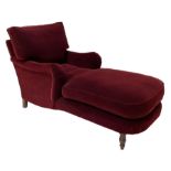 George Smith of London - chaise longue or day bed